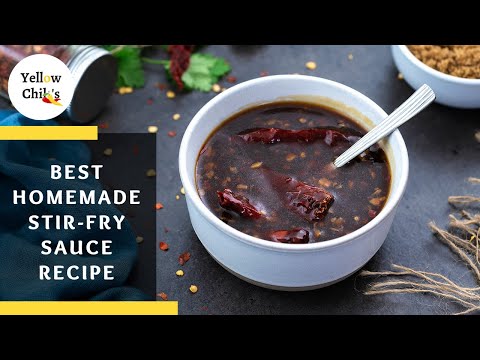 Easy and Best Homemade Stir Fry Sauce Recipe