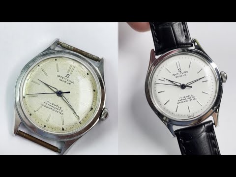 Breitling  refurbished.#watch restoration