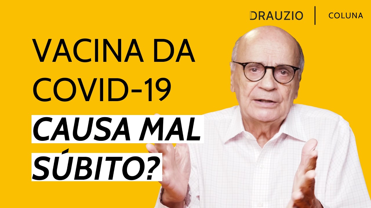 Existe alguma ligação entre a vacina contra a covid-19 e o mal súbito?