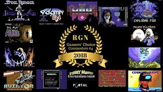 Top 10 Commodore 64 Gamers' Choice 2018 Award