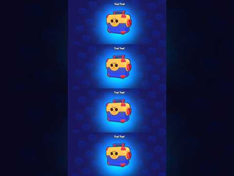 Открытие МЕГАКОРОБКИ Brawl Stars! 😱 Бесплатные вещи внутри #Shorts