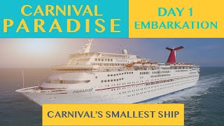 Day 1 | Is it a mistake sailing on Carnival's smallest ship | Embarkation Day
