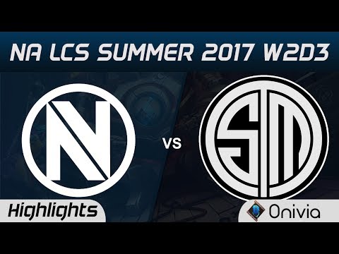 NV vs TSM Highlights Game 2 NA LCS Summer 2017 EnvyUs vs Team Solo Mid by Onivia