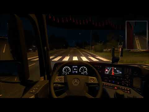 Euro Truck Simulator 2 (1.30) ProMods (2.25) Mercedes Actros MP4 Mannheim - Novi Sad #2