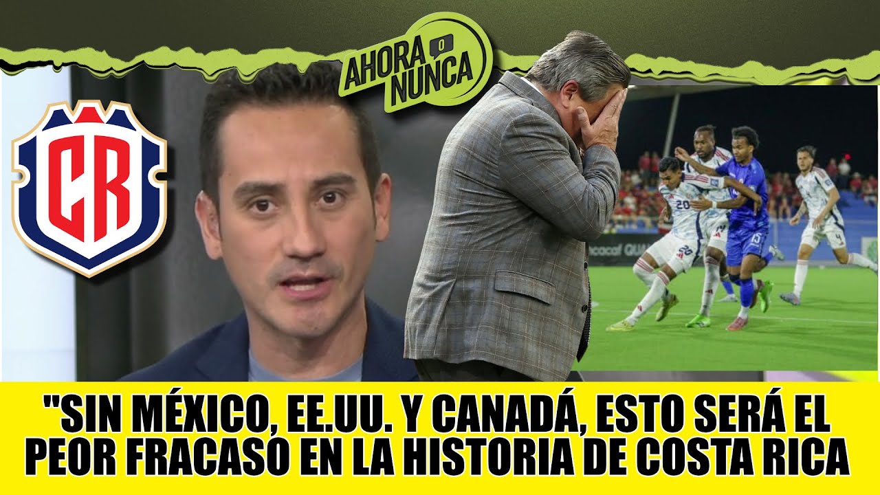 COSTA RICA está por concretar el PEOR FRACASO de su HISTORIA de la mano del Piojo Herrera | AON
