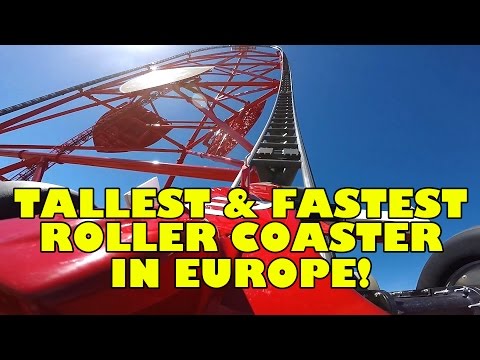 페라리 랜드의 급발진 롤러코스터