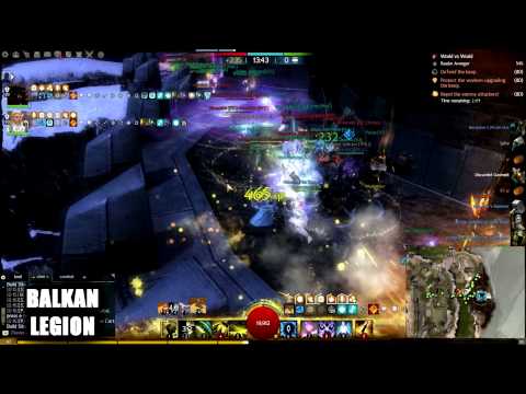 GUILD WARS 2.(SFRJ)Commander Xerkulle , and friends stopping Riverside blob