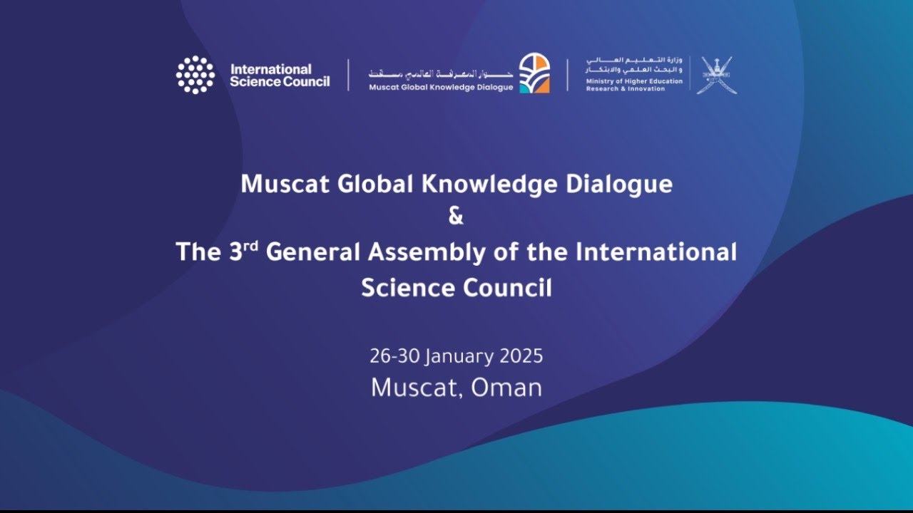 Live | Closing plenary: Beyond borders: Science, public trust & multilateral policy #MuscatISC