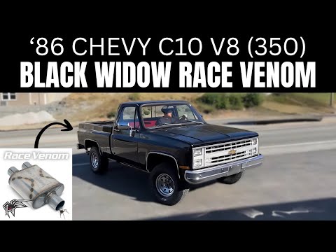1986 Chevy C10 V8 (350) w/ Black Widow Race Venom