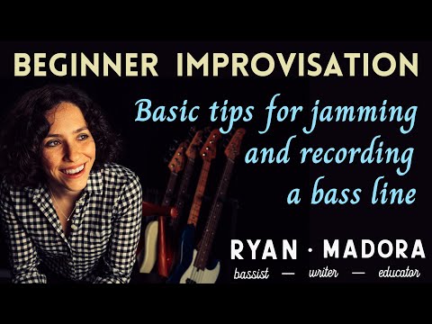 How To Improvise A Bass Line: Tips For Playing To A Chord Progression At A Jam Or In The Studio