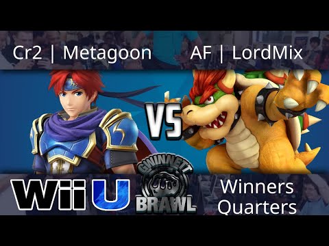 Gwinnett Brawl August 2017 - Cr2| Metagoon (Roy) vs AF| LordMix (Bowser) - Smash 4 Winners Quarters