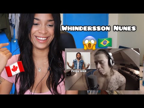 Canadense reage a CANTORES INTERNACIONAIS TEM PARENTES BRASILEIROS (Whindersson Nunes)