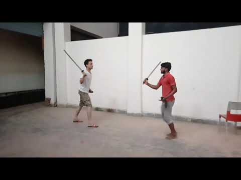 Prince Ali Siddiqui Sword fight