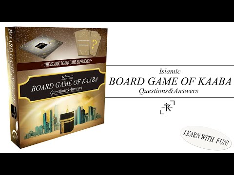 Islamic board game BOARD GAME OF KAABA- the islamic board game experience !