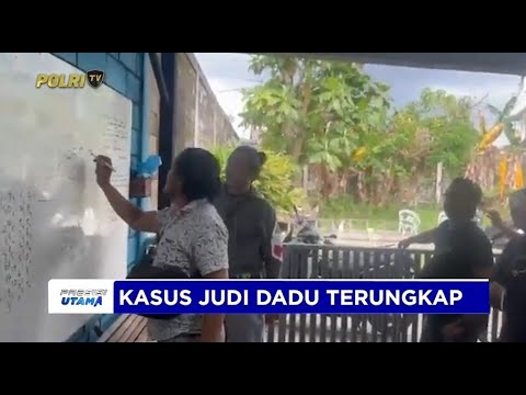 TIM OPSNAL MACAN RESTA POLRESTA BANJARMASIN AMANKAN PELAKU JUDI DADU