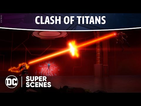 Thumbnail of the video: DC Super Scenes: Trigon vs Darkseid