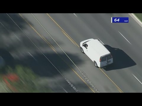 Police pursuit underway in Southern California