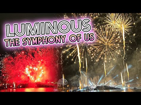 Luminous: The Symphony of Us Fireworks Show - Debut Performance at EPCOT