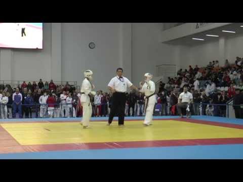 KWU-2014. Final - Micheva Gabriela vs. Sinyakaya Elena (Girls 16-17 years -50 kg)