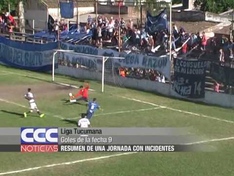 Liga Tucumana  Goles de la fecha 9