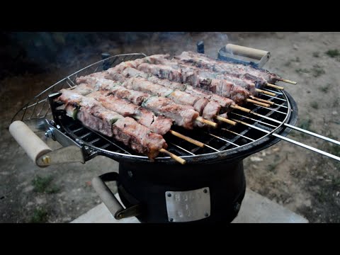 RESTORED HIBACHI GRILL FIRST TRIAL