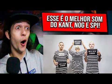 (ESSES CARA SÃO LOUCOS 😱) REAGINDO a Kant ft. Nog e Spinardi - Click Clack Bum | Prod. Chiocki REACT