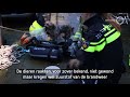 Brandweer redt dieren uit brandend huis