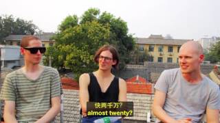 Shocking Pinks | Interview + 'Smoke Screen' Live at School, Beijing