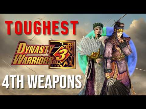 The Hardest 4th Weapons To Obtain in Dynasty Warriors 3