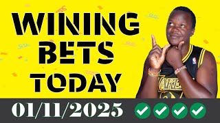 FOOTBALL PREDICTIONS TODAY 01/11/2025 SOCCER PREDICTIONS TODAY | BETTING TIPS, #footballpredictions