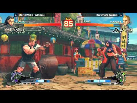 USF4 @ NLBC #103 - MasterMike21 (Rose) vs Kreymore (Abel) - GRAND FINALS