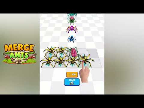 Merge Ants Underground Battle logo