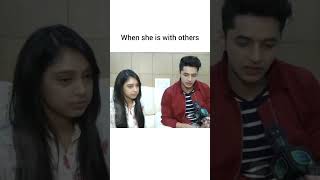Download lagu When she is with others vs when she is with him Ft. Parth Samthaan and Niti Taylor | #manan #kyy mp3