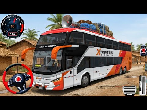 Bus Simulator 3D - Xtreme Bus Driving 2025 - Bus Game Andriod Gameplay