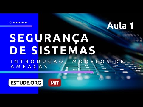 Introdução Modelos de Ameaças Aula 1 Segurança de Sistemas Computacionais