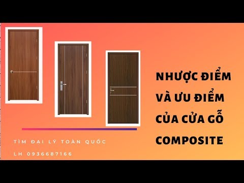 CỬA GỖ COMPOSITE : NHƯỢC ĐIỂM VÀ ƯU ĐIỂM