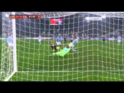 Lazio vs Juventus (2-1) - Coppa Italia Semi-final Goals & Highlights - 29/01/2013