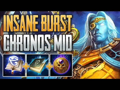 WHEN CHRONOS IS ACTUALLY GOOD! Chronos Mid Gameplay (SMITE Conquest)