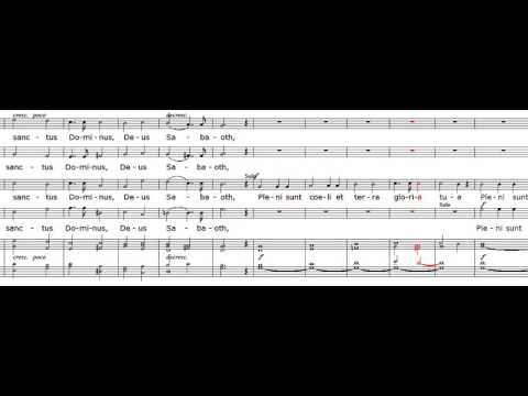 Charles Gounod - Messe breve no 7 in C Sanctus