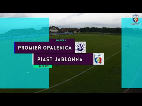 MŁODZIK D2: Promień Opalenica 2-4 Piast Jabłonna (26.08.2023) [3 kolejka] {wszystkie bramki}