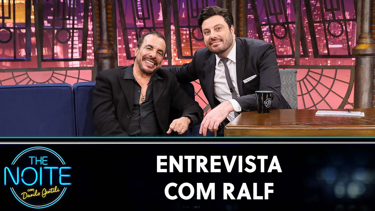 Entrevista com o cantor Ralf | The Noite (18/07/24)