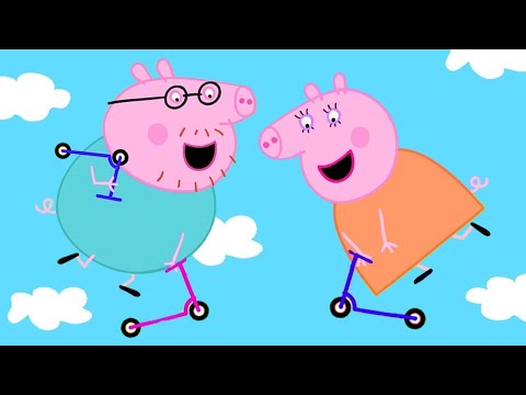 Peppa Pig Italiano - I Monopattini - Collezione Italiano - Cartoni Animati