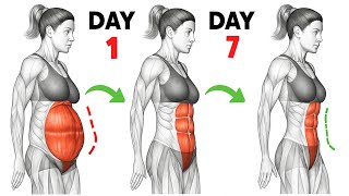 ➜ 30 Min Standing Workout to Lose Belly Fat Fast | Slim Waist & Flat Stomach in 1 Week at Home