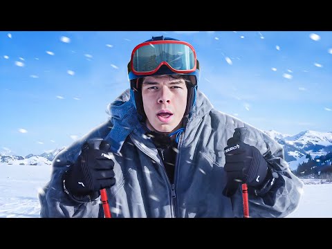 I'm skiing for the FIRST time… (IRL Stream)