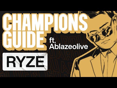 How to Play Ryze feat. Ablazeolive | Golden Guardians LoL Champion Guide