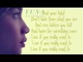 Yuna - Live Your Life [Lyrics On Screen] 