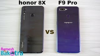 Honor 8X vs Oppo F9 Pro SpeedTest and Camera Comparison