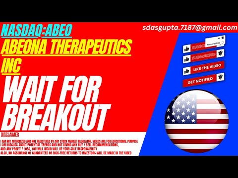 WAIT FOR BREAKOUT : ABEO STOCK ANALYSIS | ABEONA THERAPEUTICS STOCK