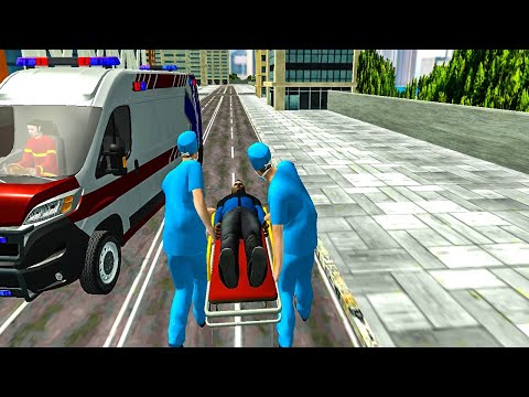 City Ambulance Van Driving Simulator - Emergency Drive 2020  - Android GamePlay