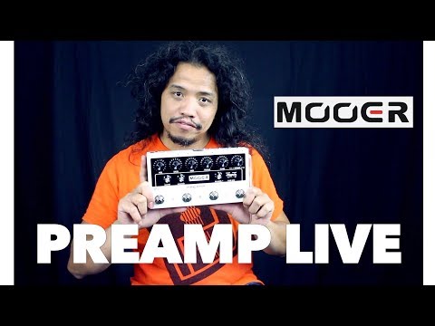 MOOER PREAMP LIVE | Unboxing and Demo Song